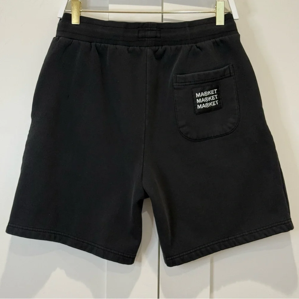 Chinatown Market Ransom Workshop Black Sweatshort Large Streetwear Lounge Grunge
